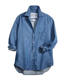 Frank Eileen Eileen Vintage Stonewashed Indigo Shirt at Frank & Eileen